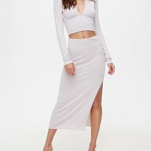 Aritzia Wilfred Free Shields Skirt 🔅Large 🔅 Blue